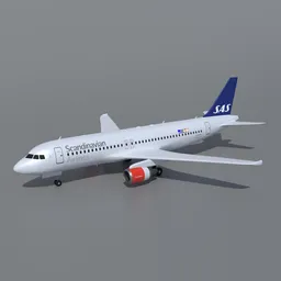 Airbus A320 Scandinavian Airlines