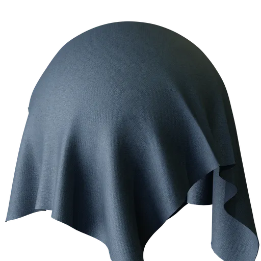 Plain Blue Flat