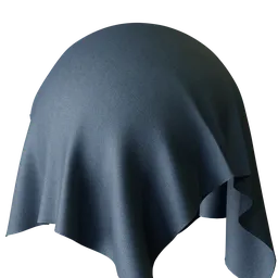 Plain Blue Flat