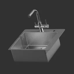 Sink S71 S712-F450 with Faucet