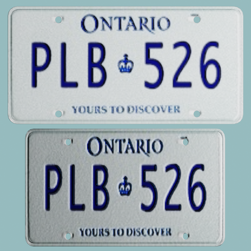 Ontario Licence plate PL | FREE Vehicle Parts models | BlenderKit