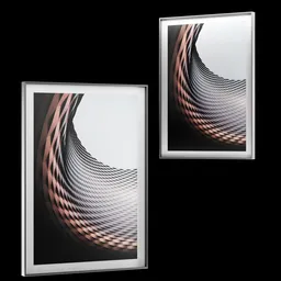 Curved Architectural Photography Frame