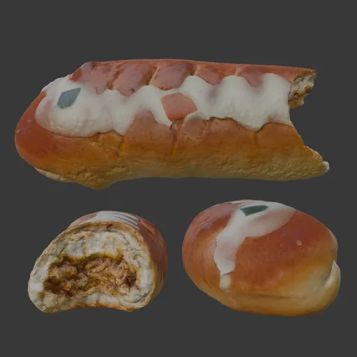 Bitten burger