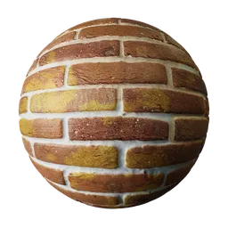 2K PBR engineering brick texture with realistic tiling and displacement for Blender 3D materials.