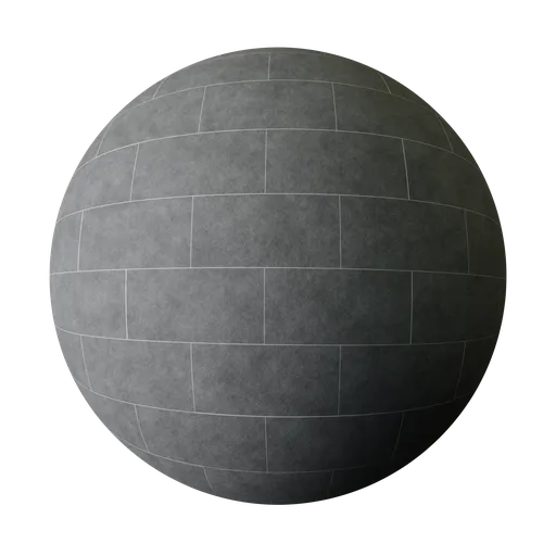 Matte Tile 600×300mm Dark Gray