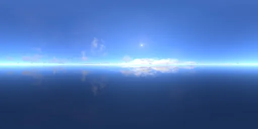 Deep blue sky