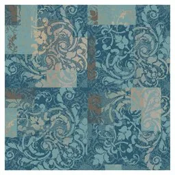 A Cut Above Sapphire Carpet Tiles