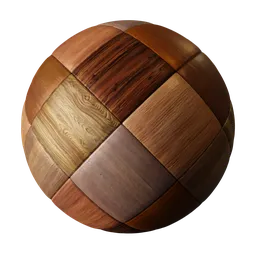 Wood Patchwork Mixed