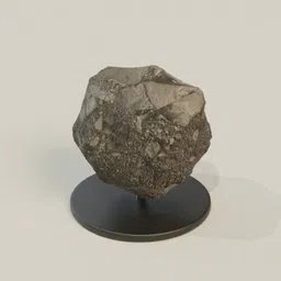 Asteroid sculpture