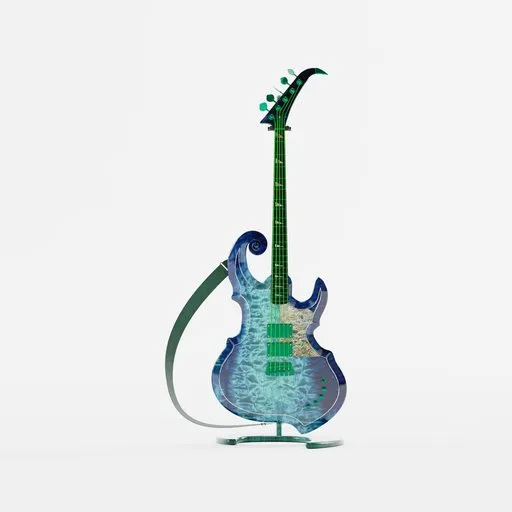 Electric bass Joboline - Mr. greeny.