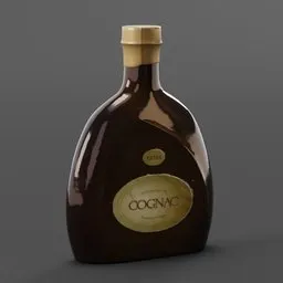 Luxury Cognac Bottle