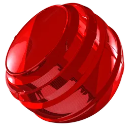 Procedural NPR Cartoon Net Pattern PBR material for Blender 3D, ideal for evoking comic book style in digital art.