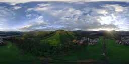 Sunrise in the morning