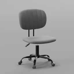 Armless Office Chair
