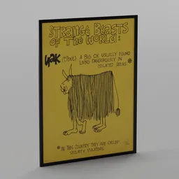 Strange Beasts Poster