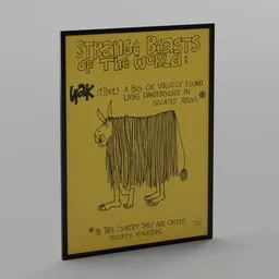 Strange Beasts Poster