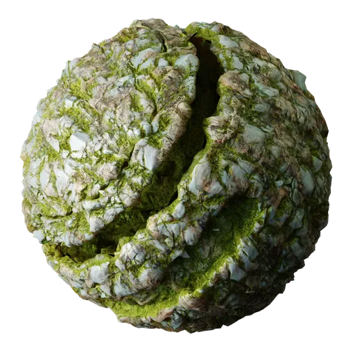Algae Blue  Rock