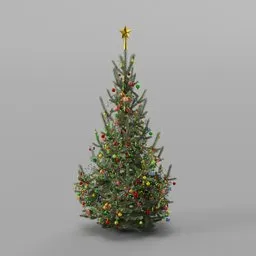 Christmas Tree Decorated