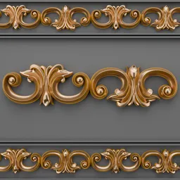 MK Trim Ornament Vol6 06