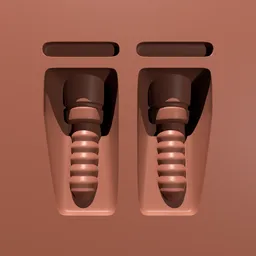 Double Divot Brush - 01