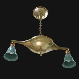 Hanging Pan Lamp Austere