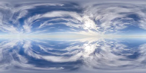 Infinite Real Sky - Cloudy Morning
