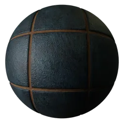 Slab Paving Dark Slate