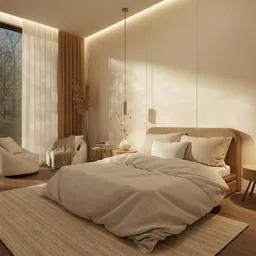 Minimal bedroom