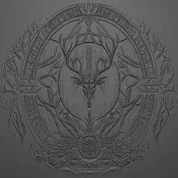 Stag alpha brush