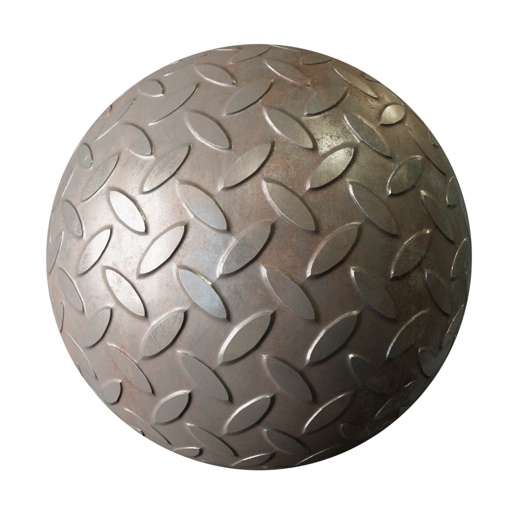 BlenderKit | Download The FREE Rusty Metal Plate Material