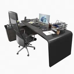 Complete Office Workplace Setup