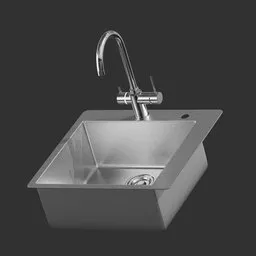 Sink S71 S712-F450 CT BK