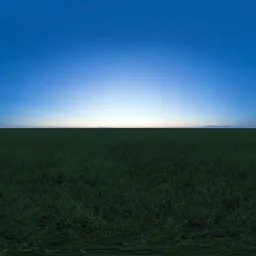 Green grass cloudy blue sky pure sky