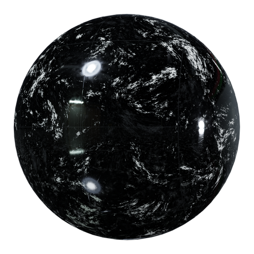 Procedural Black Marble Tiles FREE marble materials BlenderKit