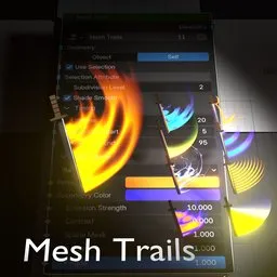 Mesh Trail Generator