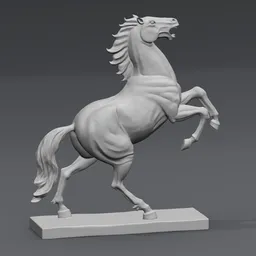 Rearing Horse