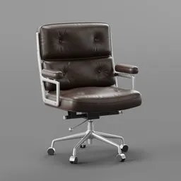 Leather office chair