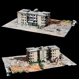 Scan Ruined building