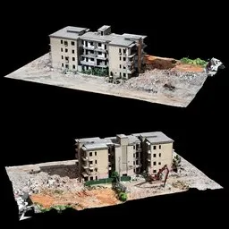 Scan Ruined building