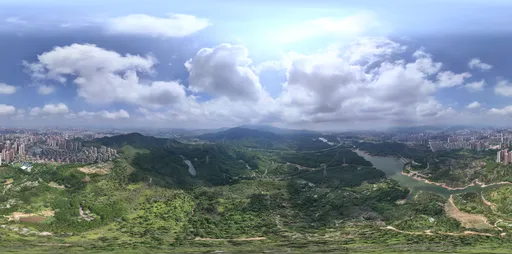 Highsky Mountain clouds bluesky sunshine