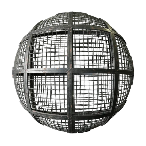 Metal Grid Square