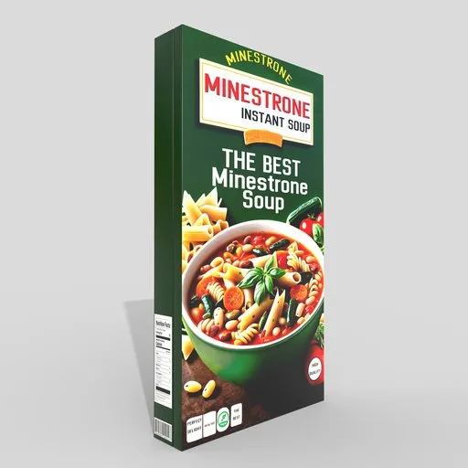 Minestrone Instant Soup Box