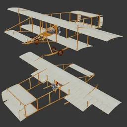 Biplane Farman IV