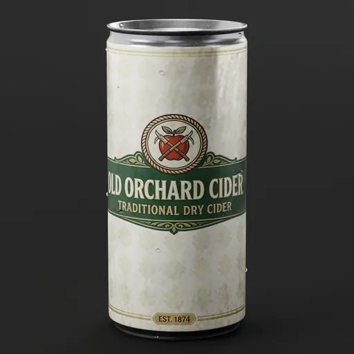 Cider Drinks Can Vintage