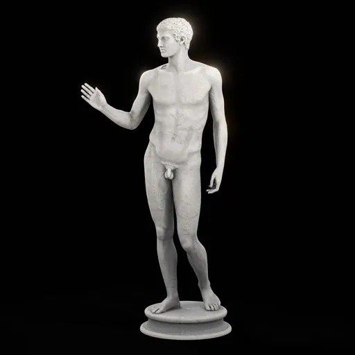 statue of Jungling Vom Magdalensberg