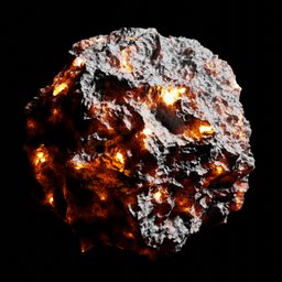 Lava Asteroid