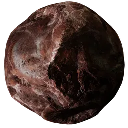 Sci-fi Rugged Rock Surface