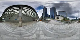 Daytime cloudy square