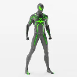 Stealth ("Big Time") Suit (Green)