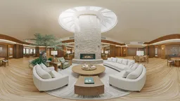 Luxury Lounge Interior HDRI